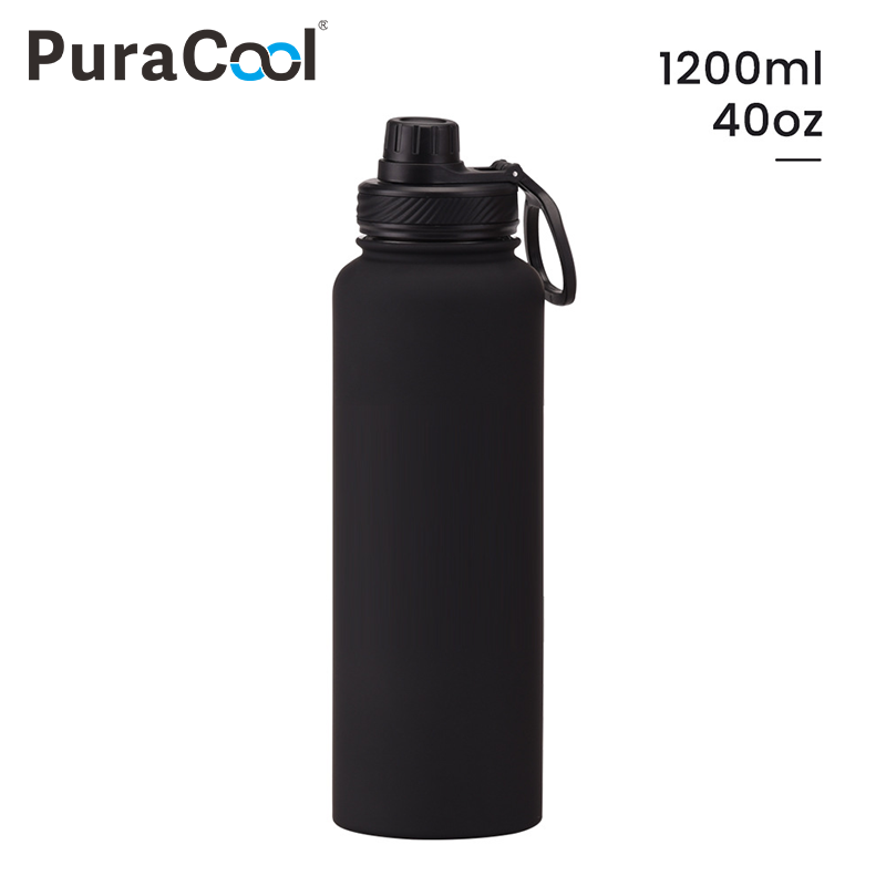 Sports Equipment Names - PuraCool 40oz 1200ml thermos stainless steel