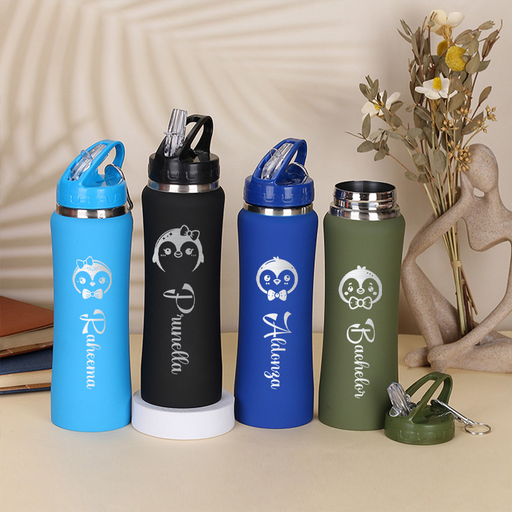 Sports Equipment With Names - 1PC Personalized Stainless Steel Water Bottle,