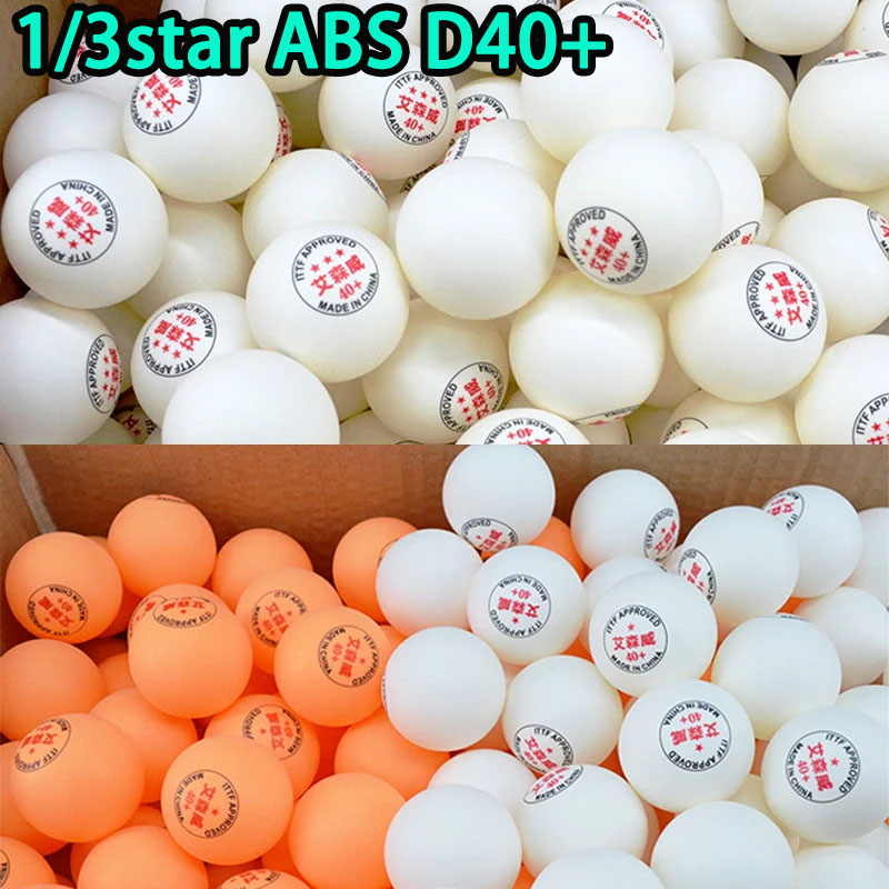 Ping Pong Ball Set - 1/3 Star Table Tennis Balls ABS
