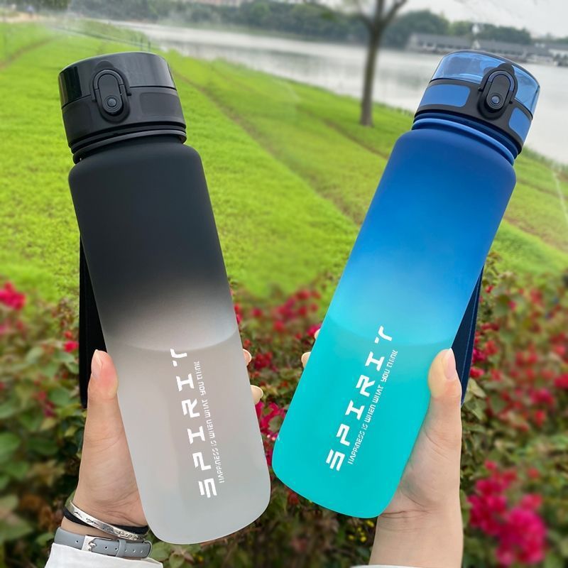 Sports Equipment Names - 500ml/650ml/1000ml Sports Water Bottle Leak Proof