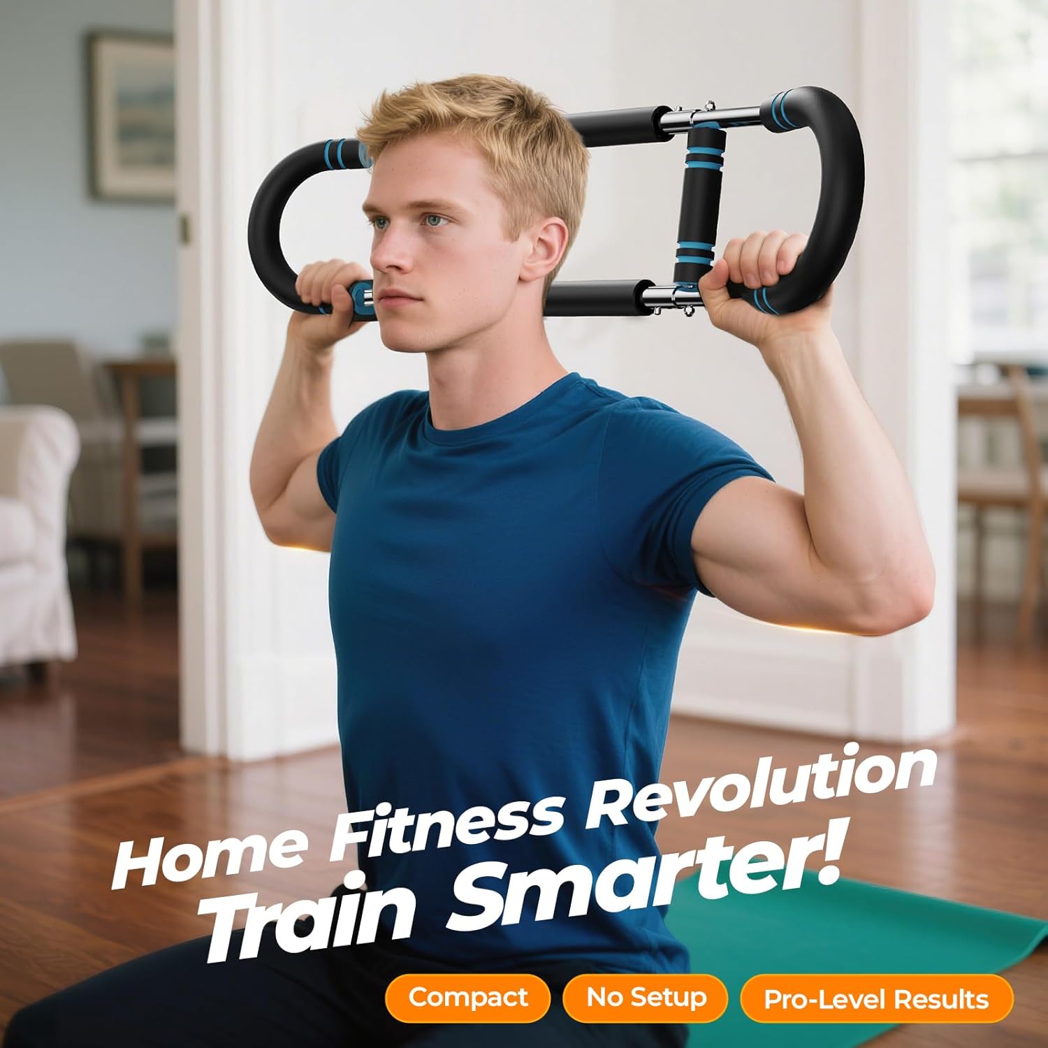 Sports Equipment At Home - U Shape Arm Trainer Hand Gripper