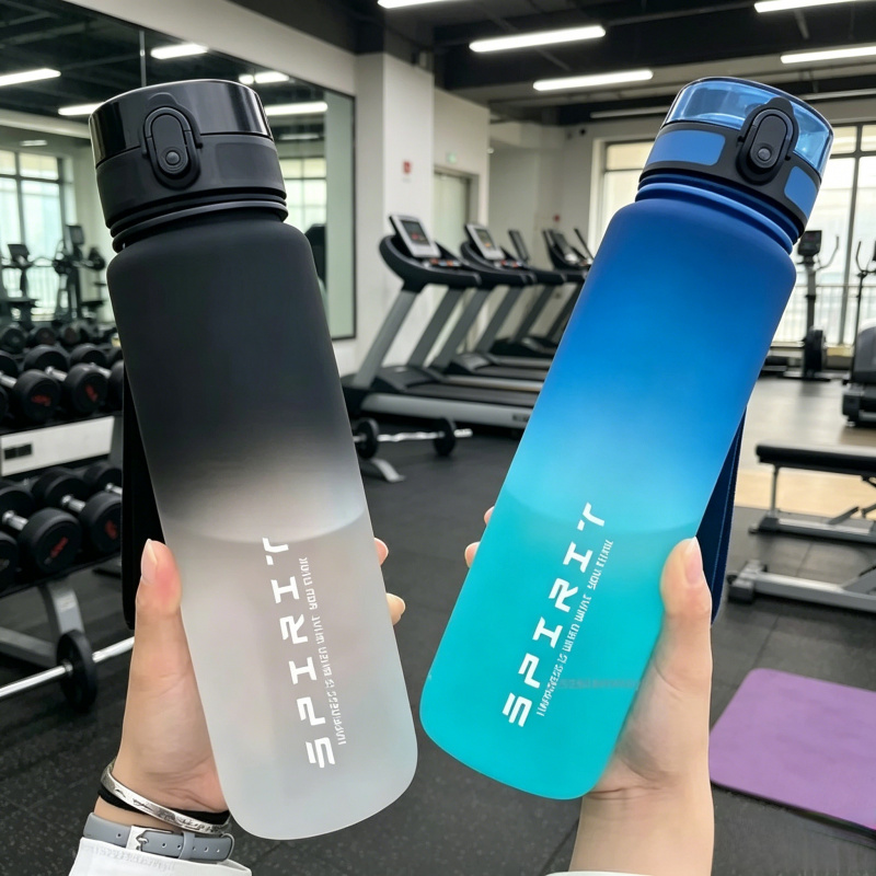 Sports Equipment Names - 1L Large Capacity Leakproof Sports Water