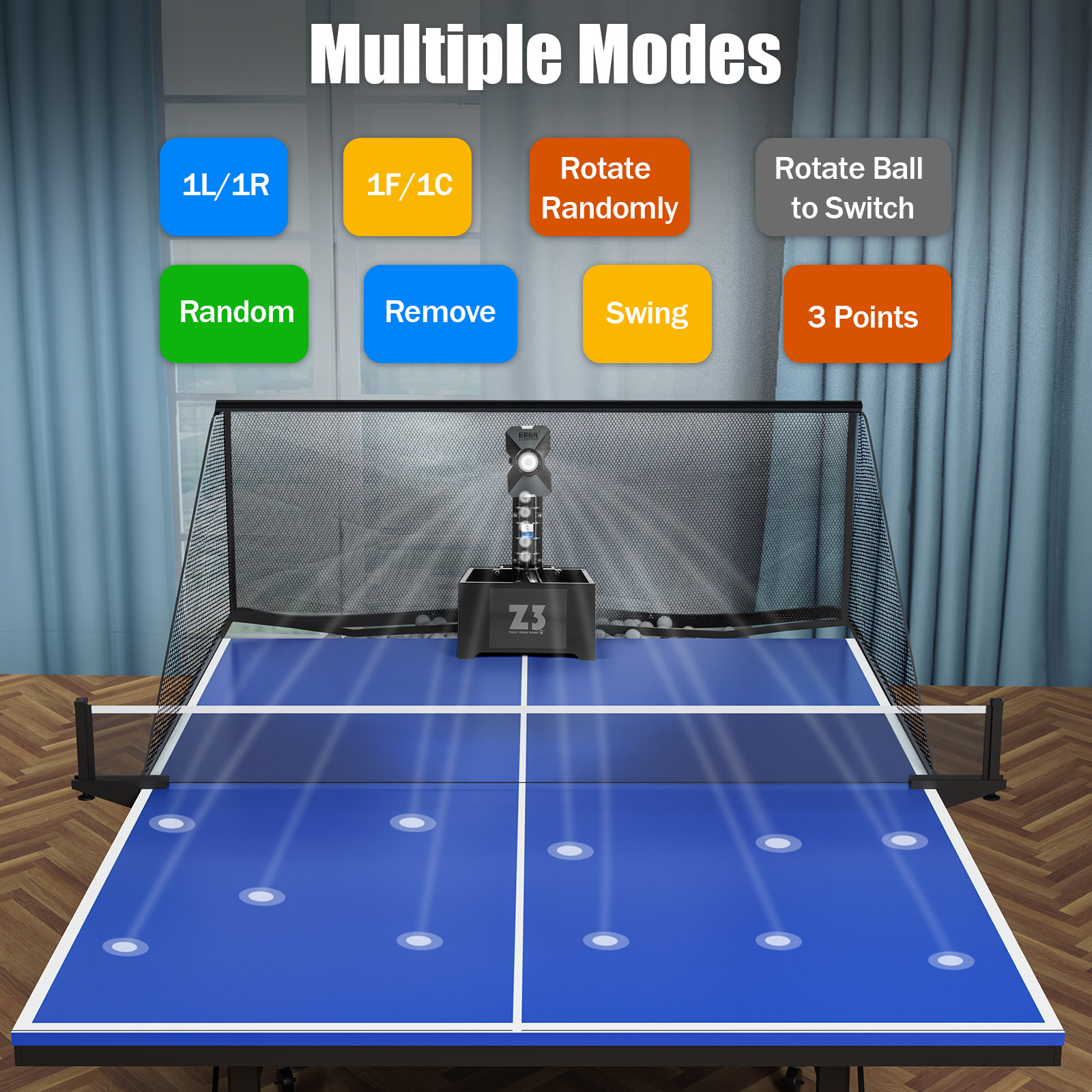 Table Tennis Robot with Net&10 – Ping Pong Ball Set Bewertung und Preis