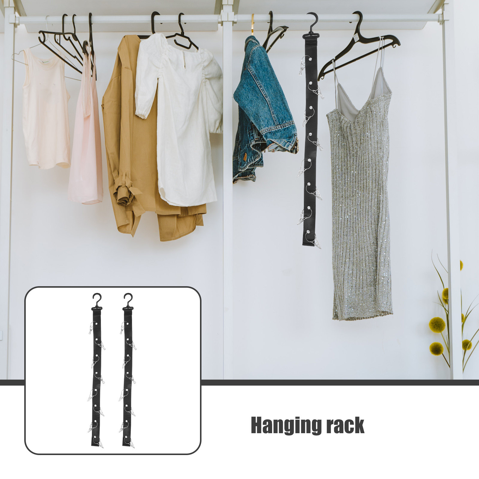 2Pcs Hanging Drying Rack Porta – Sports Equipment Organizer Bewertung und Preis