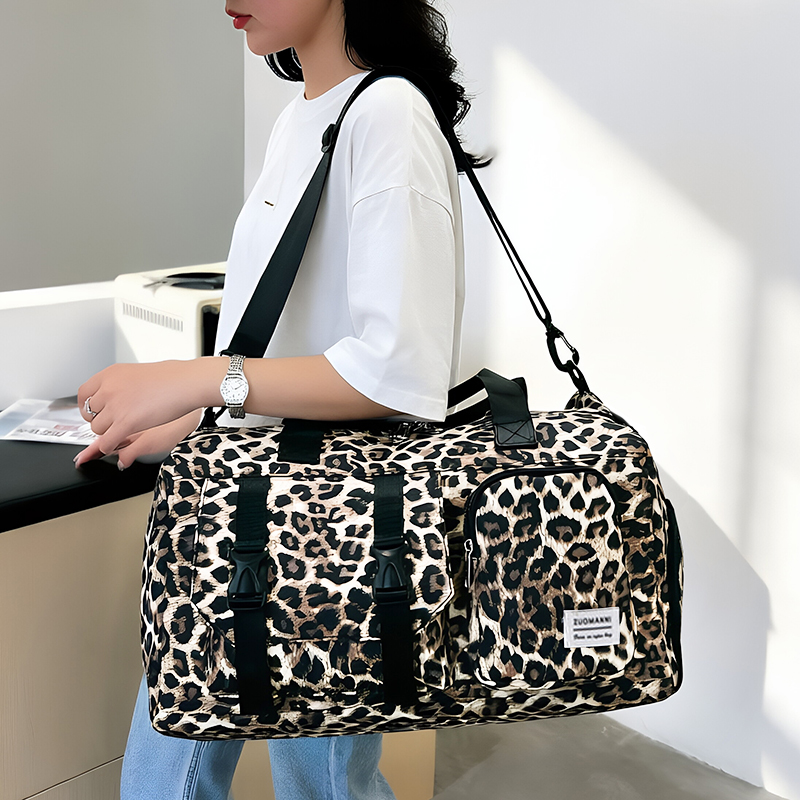 Fashionable Leopard Print Spor – Sports Equipment Storage Bewertung und Preis