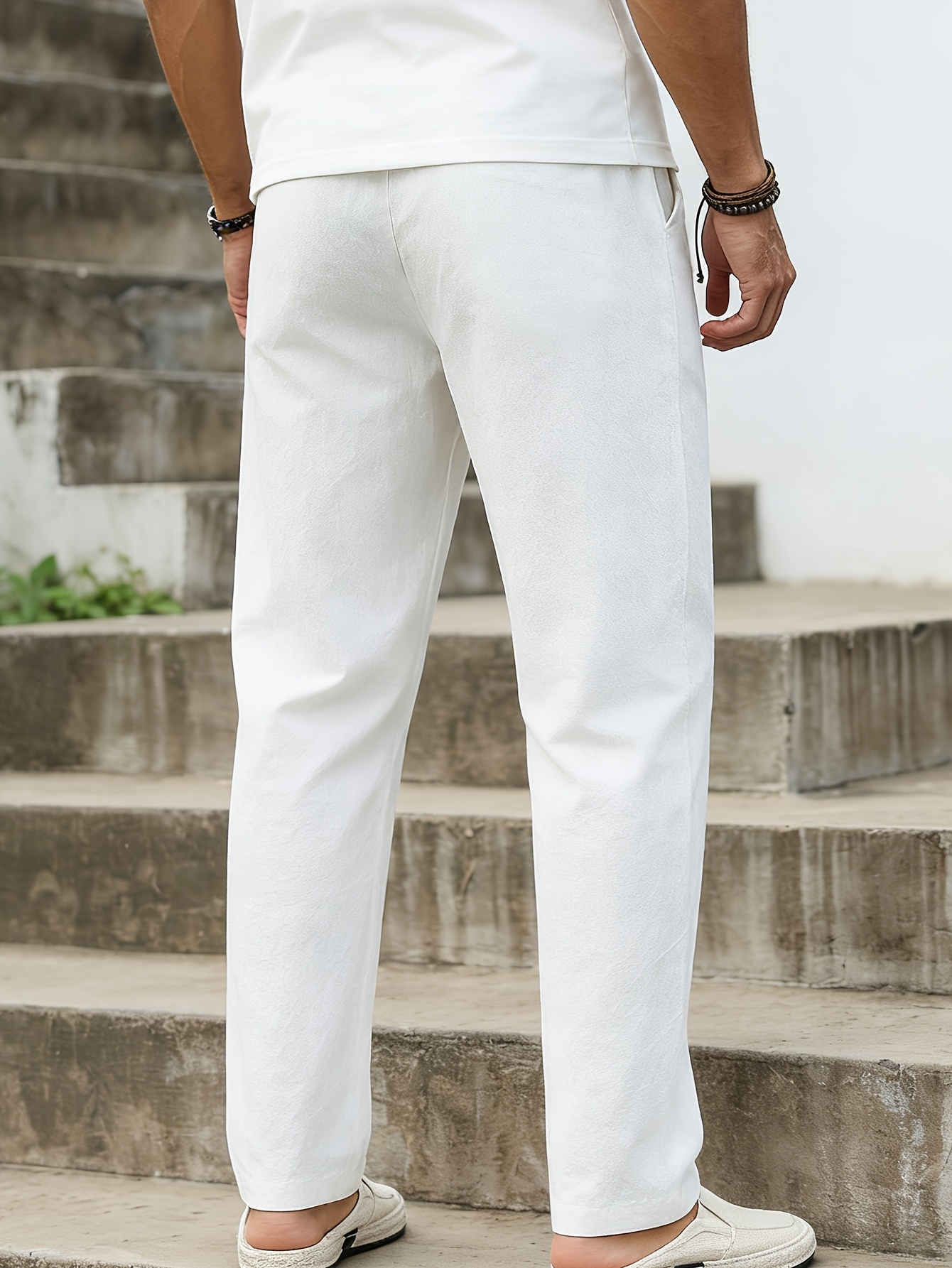 FGKKS Men White Pants Fashion  – Sports Equipment Brands Bewertung und Preis