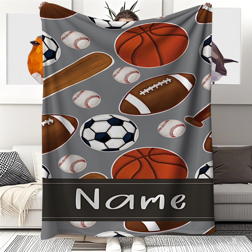 1 Custom name blanket sports e – Sports Equipment With Names Bewertung und Preis