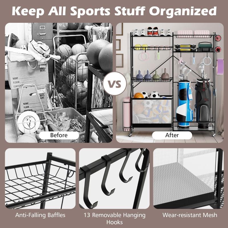 Sports Equipment Organizer for – Sports Equipment Organizer Bewertung und Preis