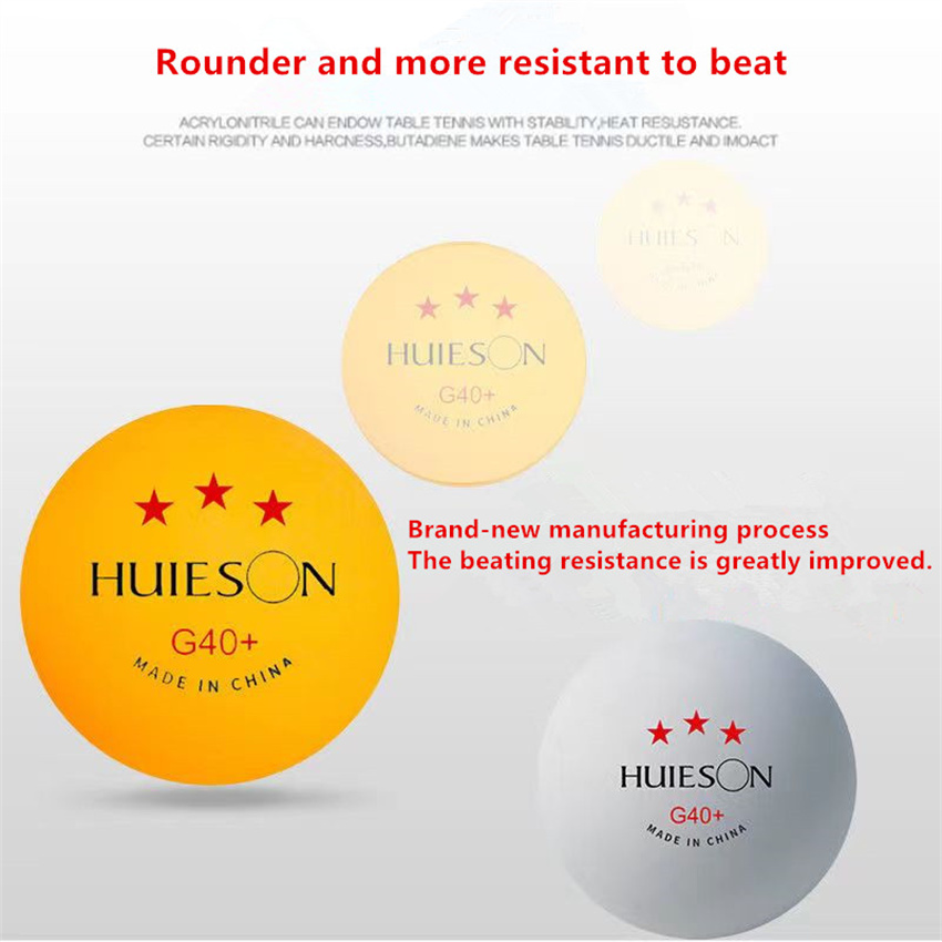 10 PCS/Lot  Huieson New ABS Ta – Ping Pong Ball Set Bewertung und Preis