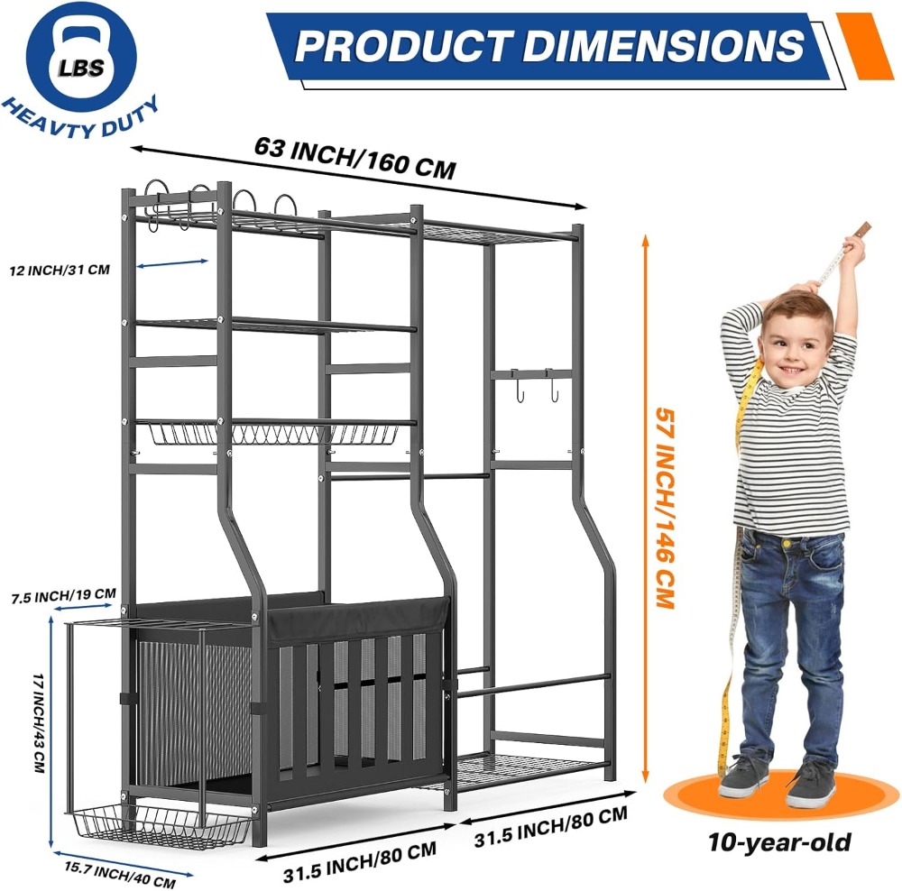 Heavy Duty Garage Sports Equip – Sports Equipment Organizer Bewertung und Preis