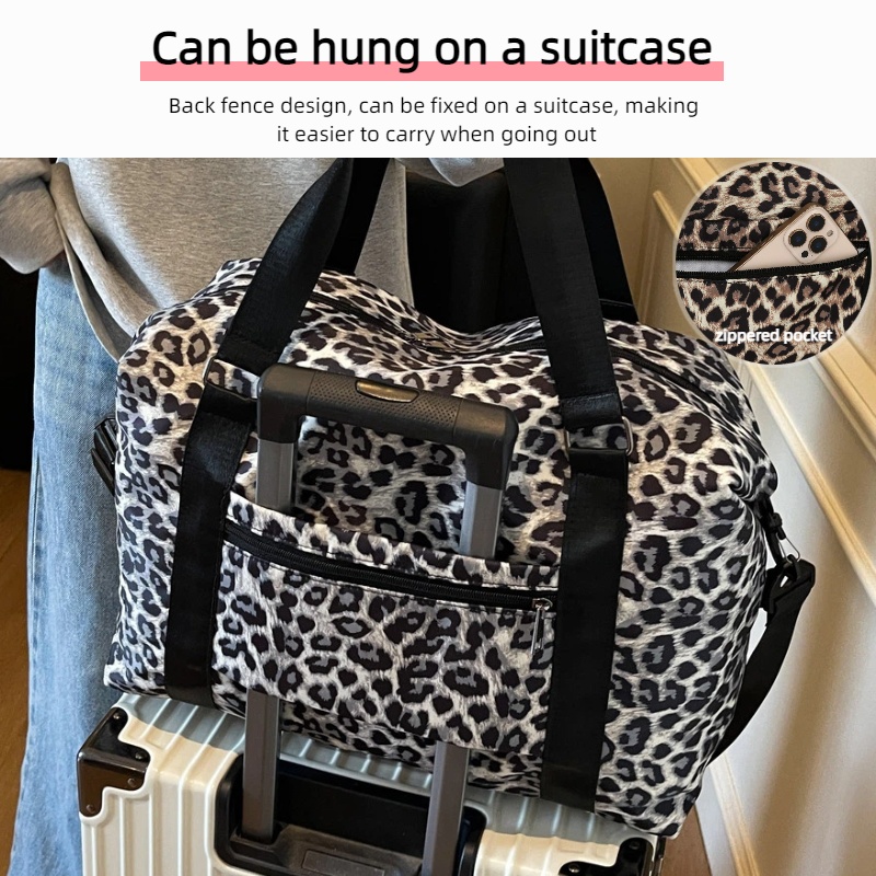 Leopard Printing Travel Duffel – Sports Equipment Storage Bewertung und Preis