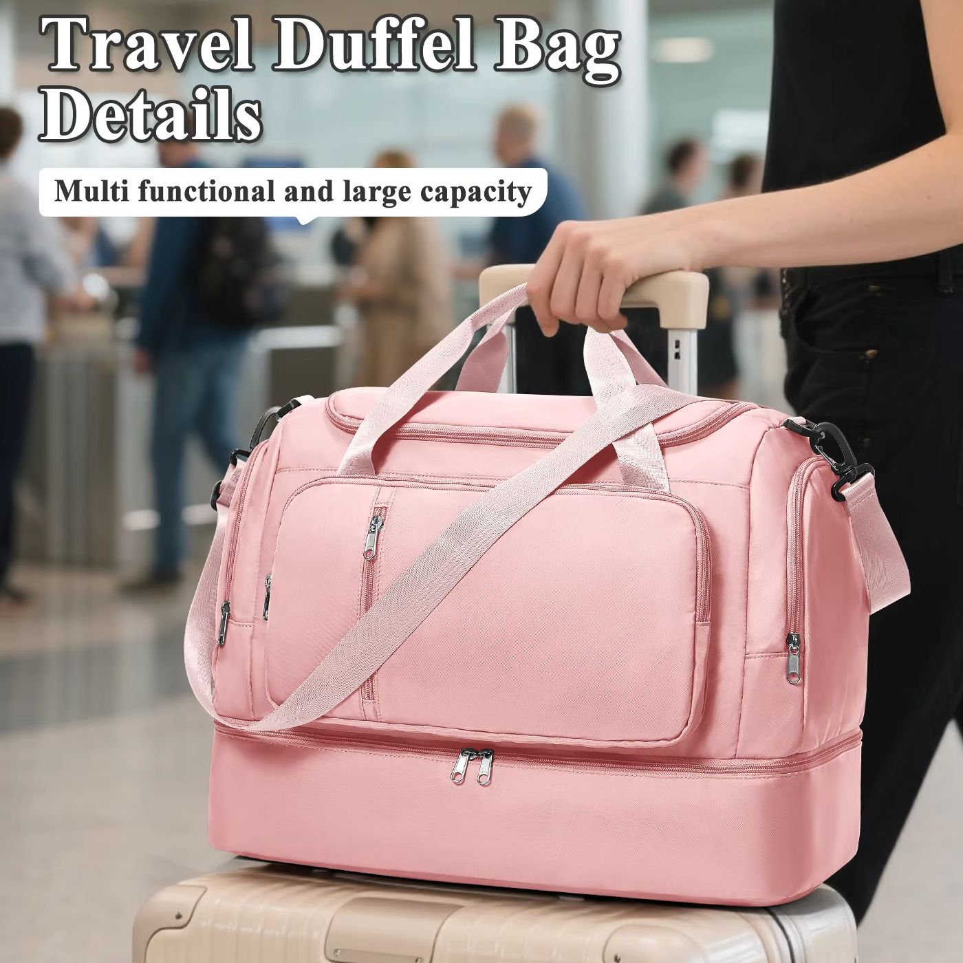 Travel Bag for  Women - Waterp – Sports Equipment Storage Bewertung und Preis