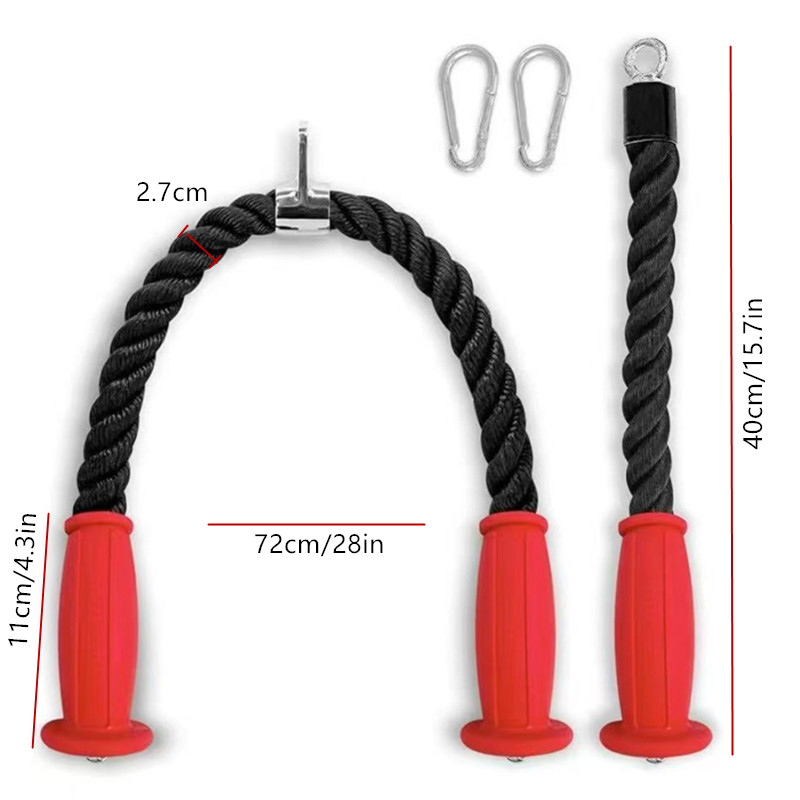Ergonomic Tricep Ropes Non-Sli – Sports Equipment At Home Bewertung und Preis