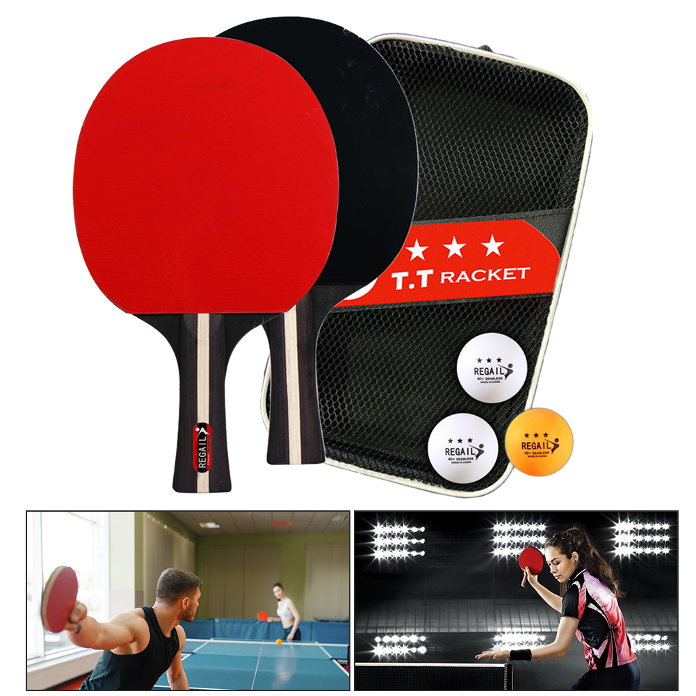 Table Tennis Racket 2 Rackets  – Ping Pong Ball Set Bewertung und Preis