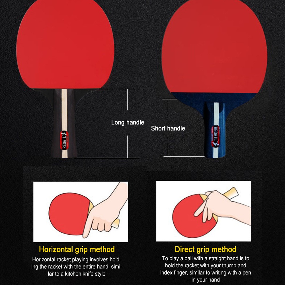 Table Tennis Racket 2 Rackets  – Ping Pong Ball Set Bewertung und Preis