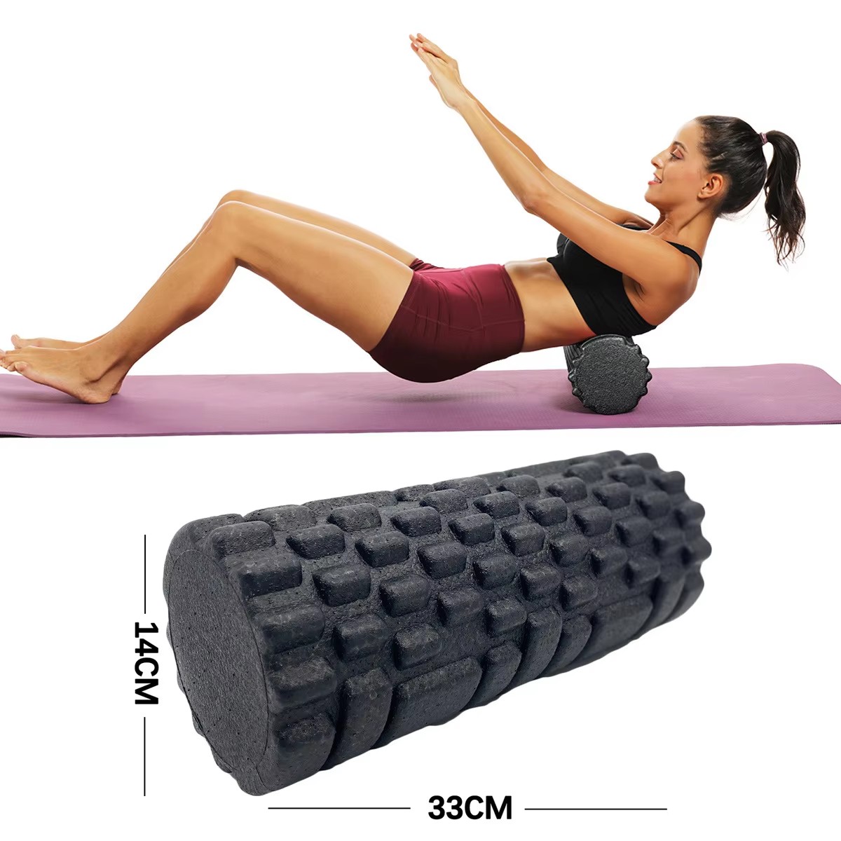 30/33cm Fitness Foam Roller Yo – Sports Equipment At Home Bewertung und Preis
