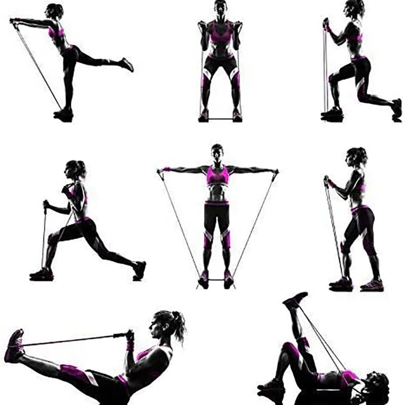 Resistance Bands With Handles, – Sports Equipment At Home Bewertung und Preis