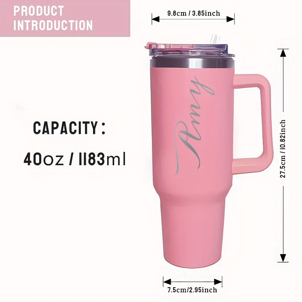 Custom Name 40oz Water Bottle  – Sports Equipment With Names Bewertung und Preis