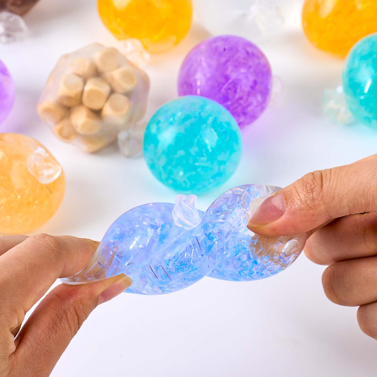 6Pcs Transparent Soft TPR Empt – Bocce Ball Set Bewertung und Preis