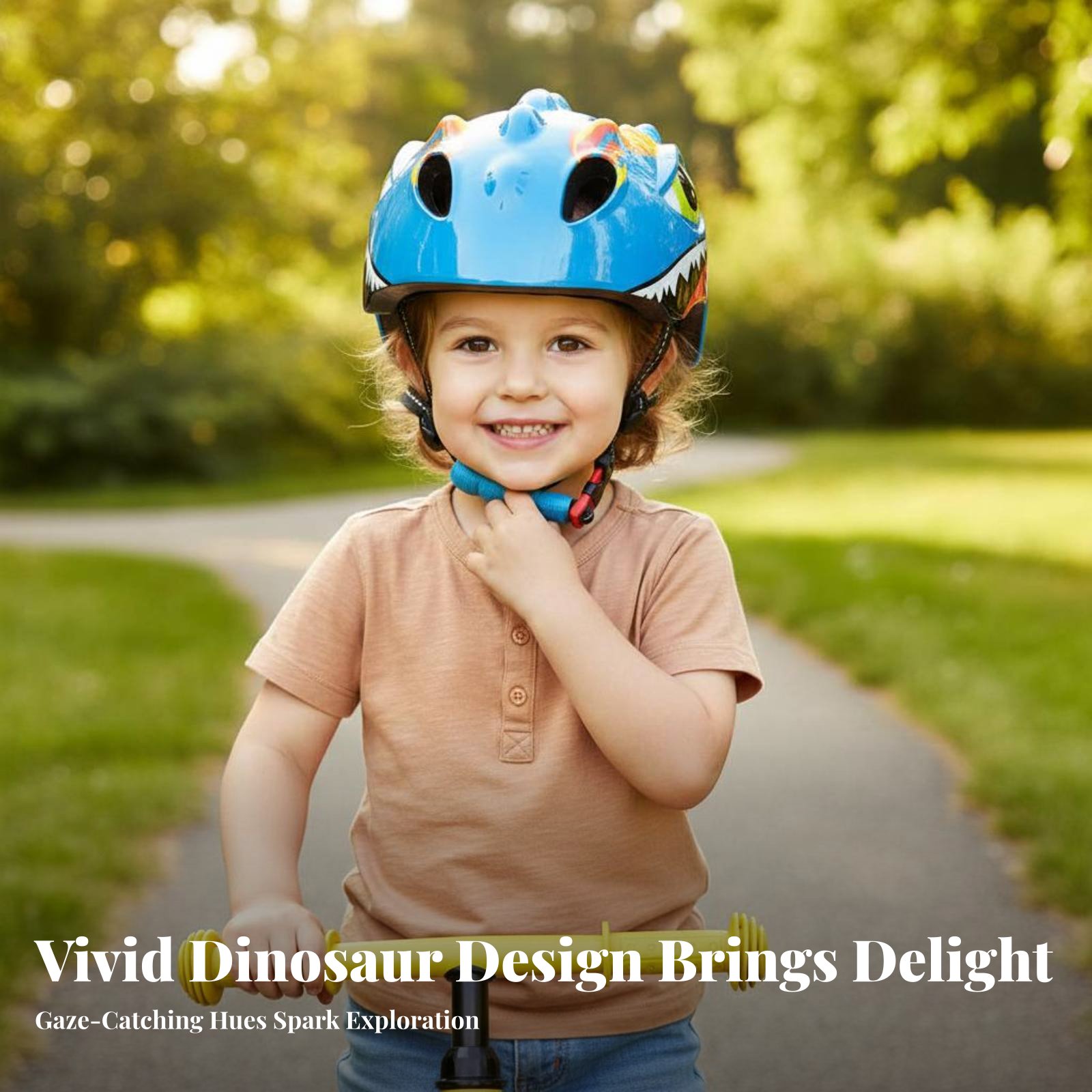 Cartoon Dinosaur Helmet Versat – Sports Equipment Kids Bewertung und Preis