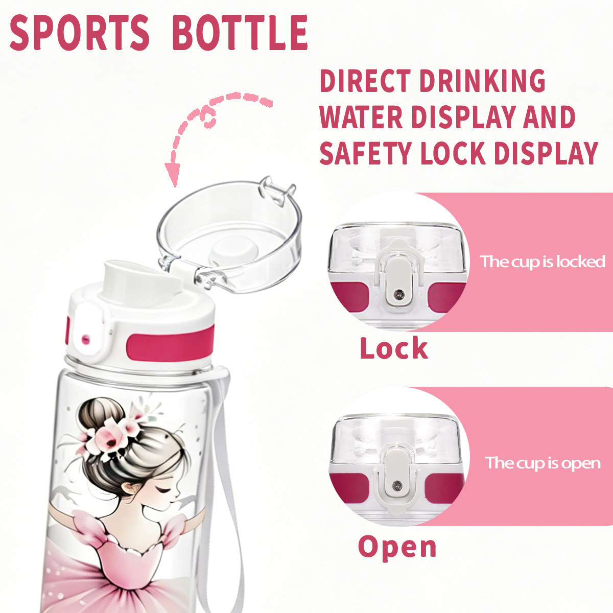 Ballerina Print 1000ml Sports  – Sports Equipment Names Bewertung und Preis