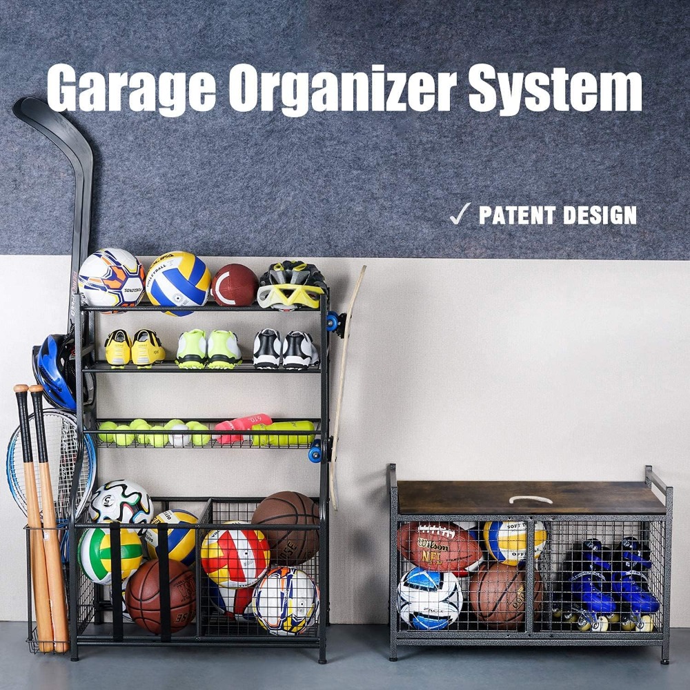 Rolling Ball Storage Cart, Spo – Sports Equipment Storage Bewertung und Preis