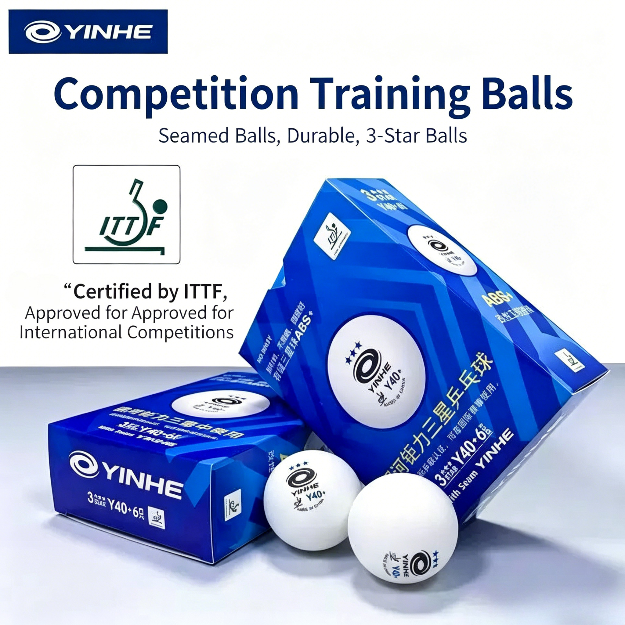 YINHE H40+/Y40+ Seamed Table T – Ping Pong Ball Set Bewertung und Preis
