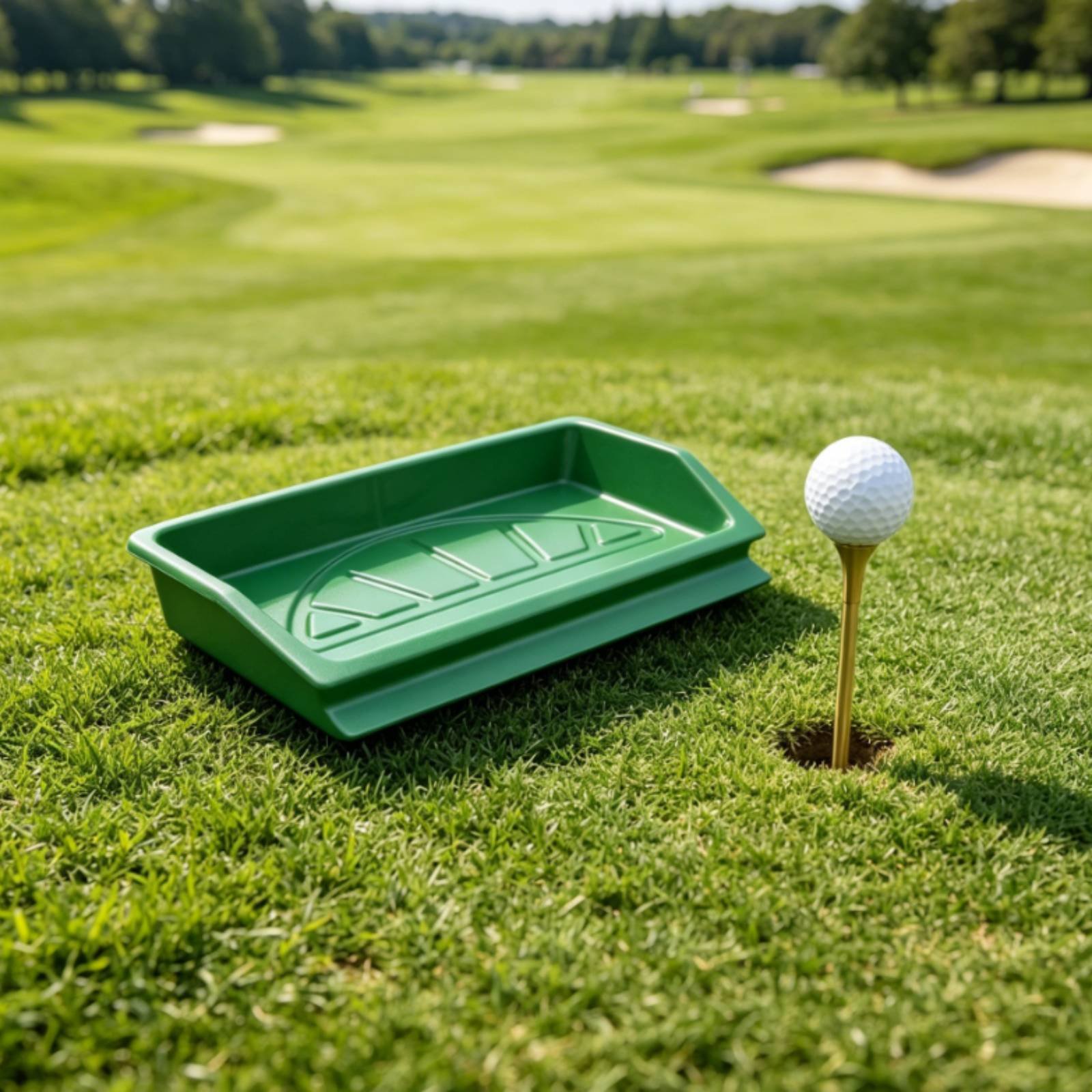 ABS Golf Tee Tray Sturdy Golf  – Sports Equipment Organizer Bewertung und Preis