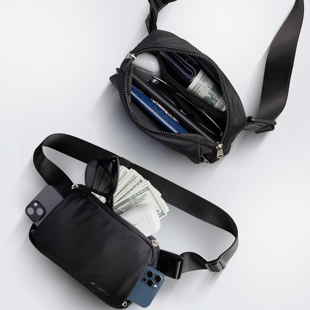 WATERFLY Crossbody Belt Fanny  – Sports Equipment Storage Bewertung und Preis