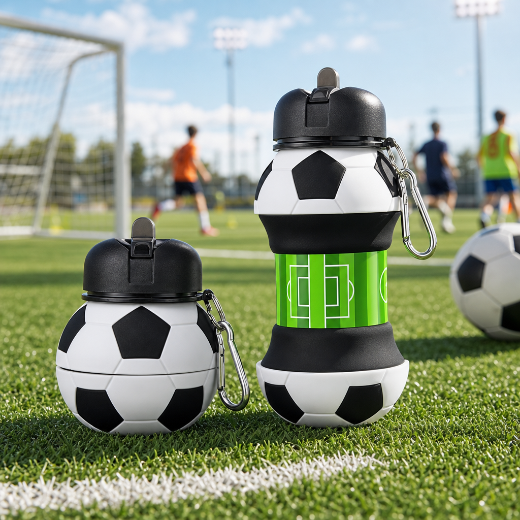 550ml Foldable Football Water  – Sports Equipment Kids Bewertung und Preis