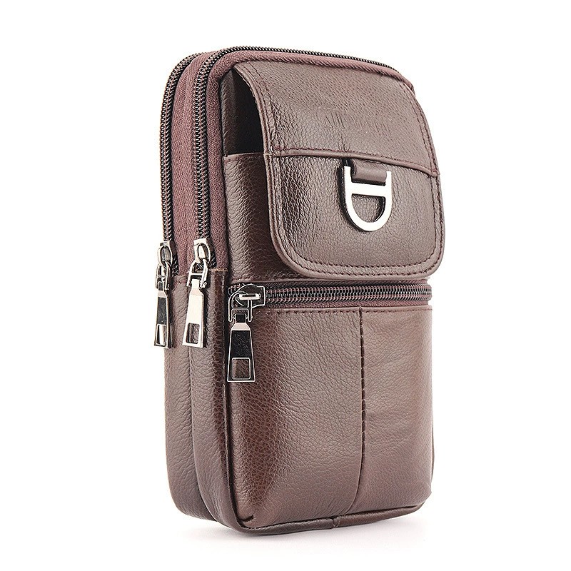 Men's Leather Waist Bag - Larg – Sports Equipment Storage Bewertung und Preis
